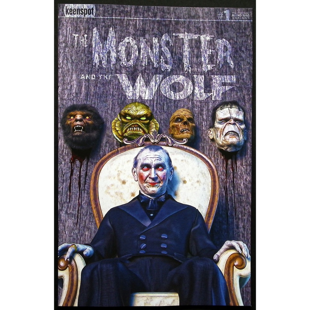 The Monster and The Wolf‎ #1 Comic Book Keenspot Media Variant Cover A14